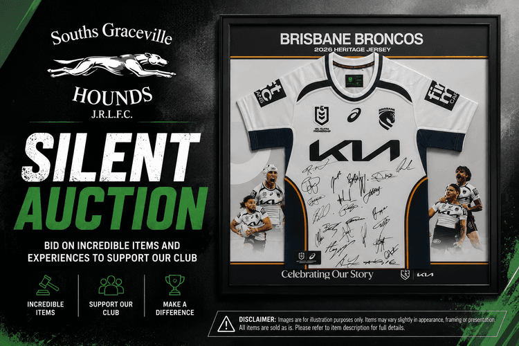 Souths Graceville Hounds JRLFC Silent Auction